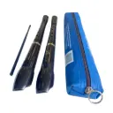 Flauta dulce en su estuche