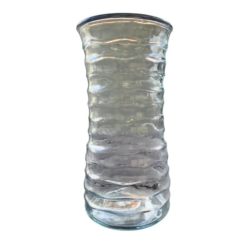 Jarrón florero vidrio