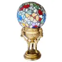 Lámpara de vitral estilo Tiffany's