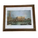 Cuadro elegante enmarcado que representa "Palacio Ducal de Venecia" (62cm x 50cm)