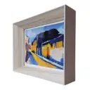 Portaretrato Beige con Profundidad