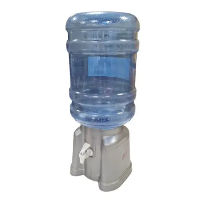 Dispensador de Agua con Bidón de 20 Lts.