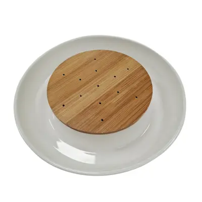 Fuente de Cerámica Para Piqueos - Casa Ideas