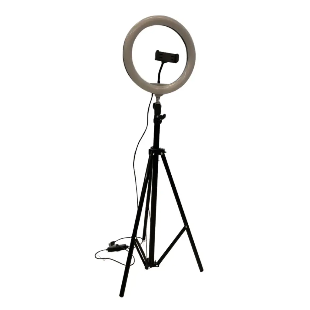 Aro de luz y Trípode