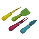 Set de 4 utensilios para piqueos o queso
