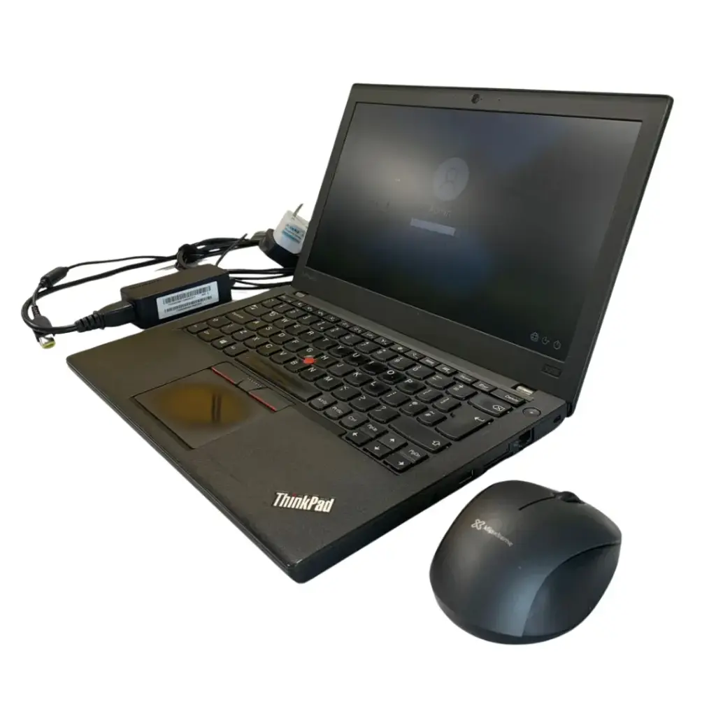 Laptop Lenovo ThinkPad - incluye cables originales y mouse