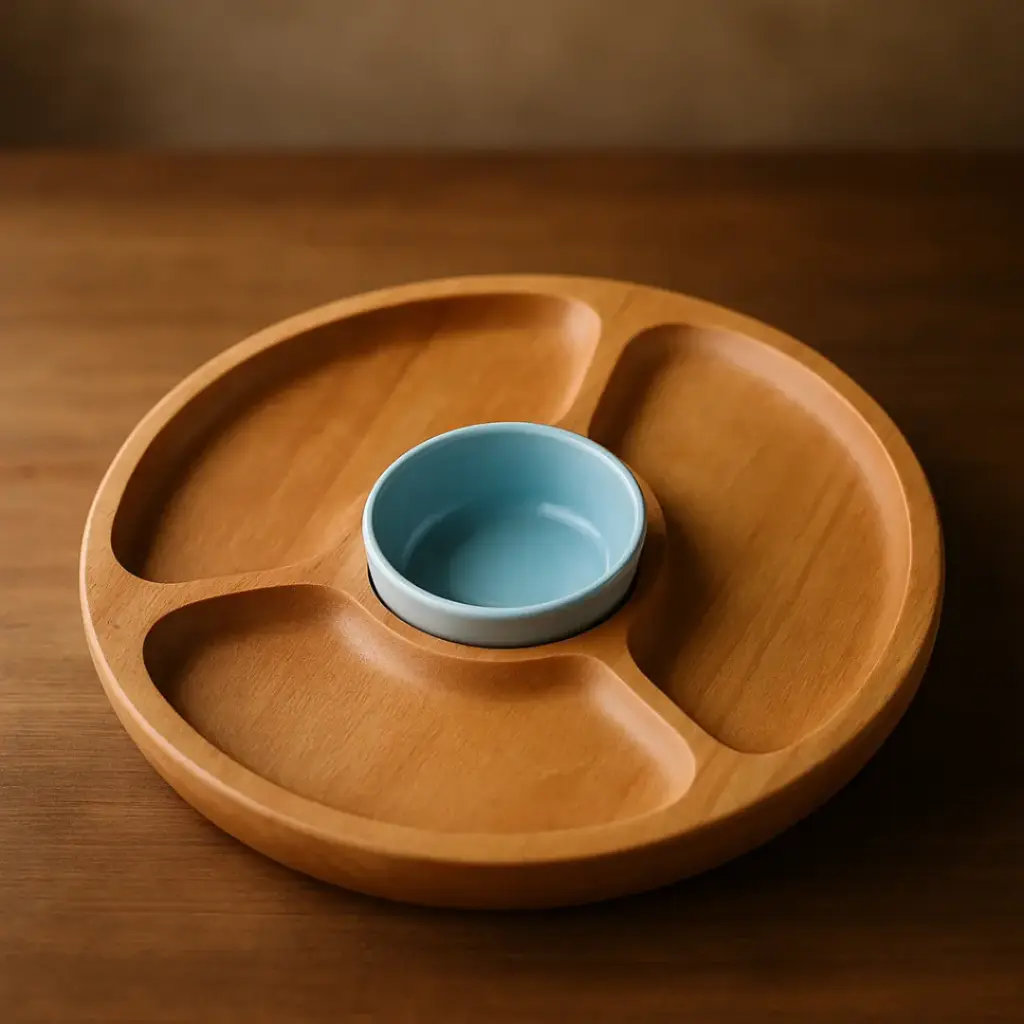 Tabla de madera para piqueos marca Tramontina