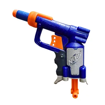 Pistola Nerf super pequeña