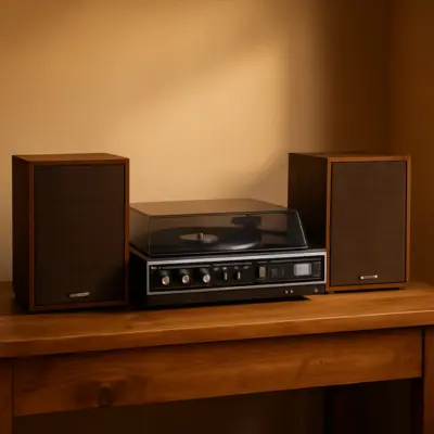 Tocadiscos Integrado de los años 70 - Panasonic