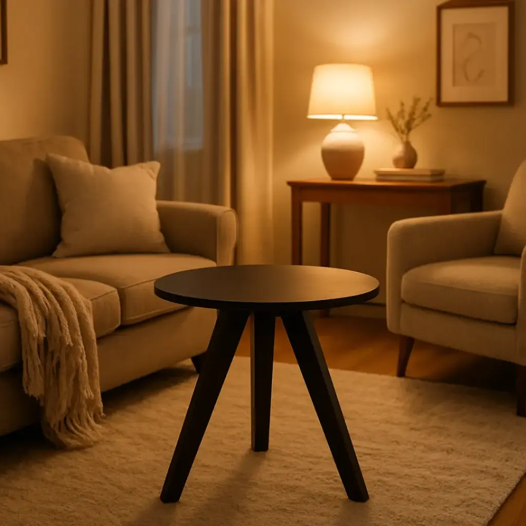 Mesa redonda pequeña