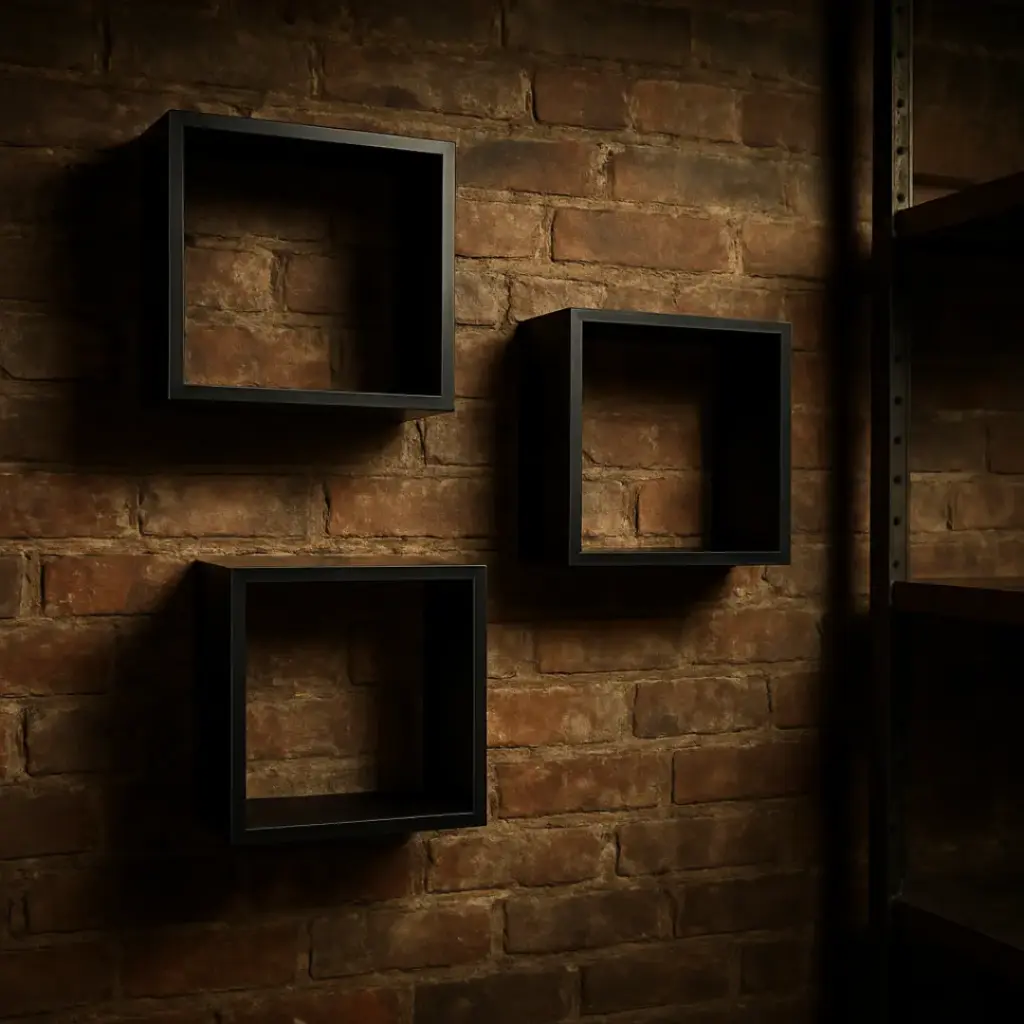 Juego de 3 repisas. Grande 42cm, mediana 36 cm y pequeña 30cm