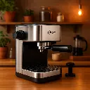 Cafetera Espresso de vapor Marca Oster (espresso y capuchino de 4 tazas)