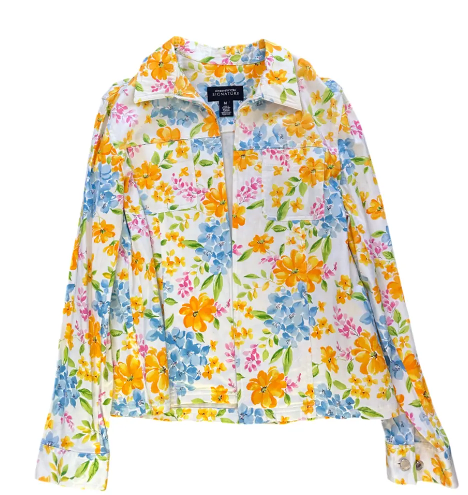 Saco Floreado para mujer. Talla M - Jones New York