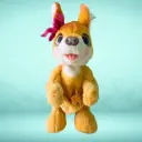 Juguete Canguro con su bebé - emite sonidos y movimientos