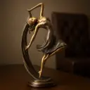 Escultura de mujer - resina (609509.100)