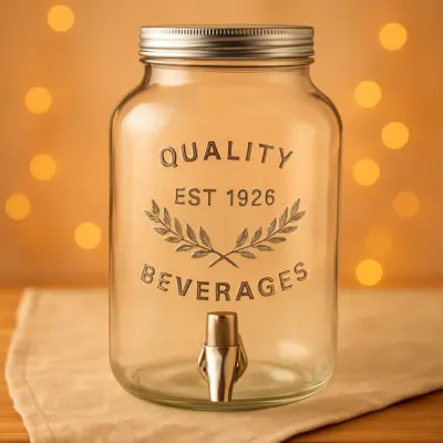 Jarra dispensadora de bebidas de vidrio (2056733.130) 