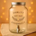 Jarra dispensadora de bebidas de vidrio (2056733.130) 