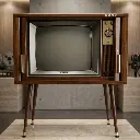 Televisor VintageSony Trinitron tipo consola de finales de los años 70. (2289954.1800)