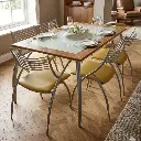 Juego de comedor contemporáneo con 6 sillas Industria: Brasilera (286711223.2142)