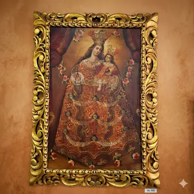 Cuadro Virgen del Rosario de Pomata (310043.595)