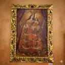 Cuadro Virgen del Rosario de Pomata (310043.595)