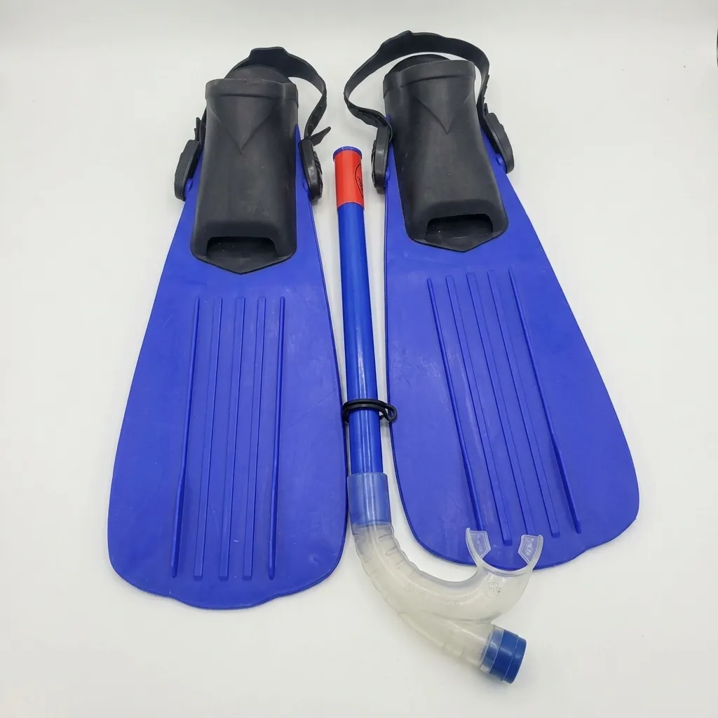 Patas de rana y snorckel infantel Talla 1-3 (2398801.120)
