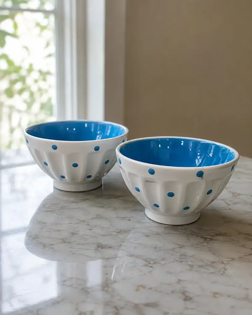  2 bowls con puntos celestes (742866.14)      
