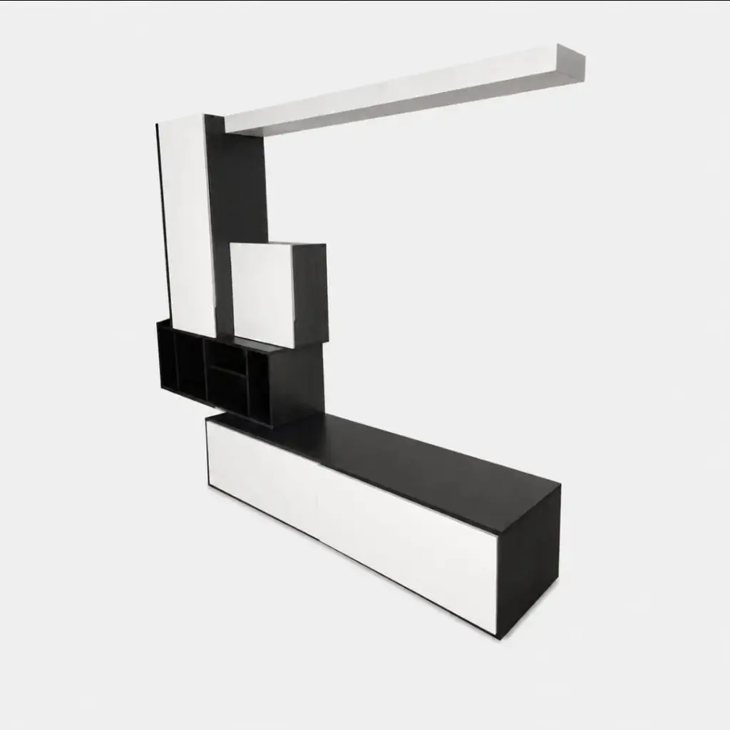 Mueble empotrable blanco TV (3757264.1200)