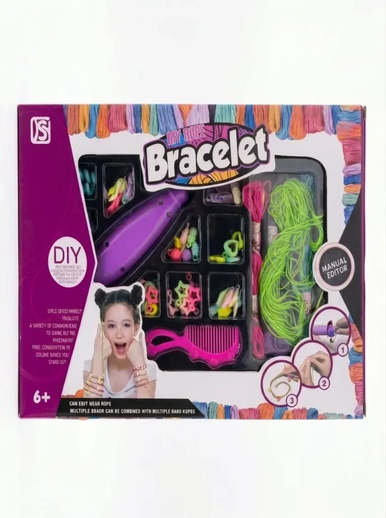 [2524918.65] Kit Para Hacer Pulseras De Hilo Diy Bracelet 6+ (2524918.65)