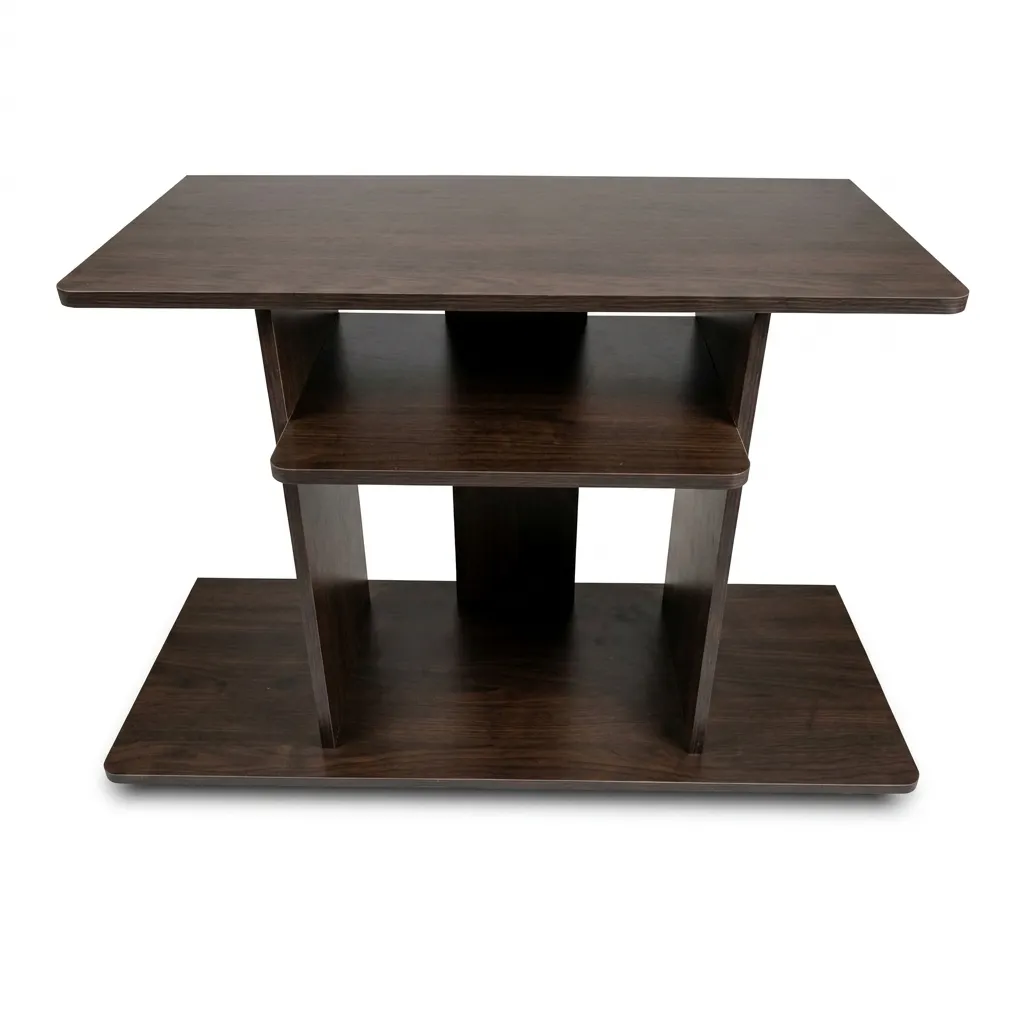 Mueble Auxiliar Para TV / Mesa De Centro Color Café (3474596.315)