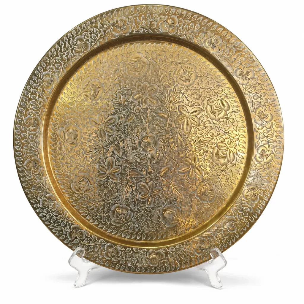 Plato decorativo de bronce (4293847.80)