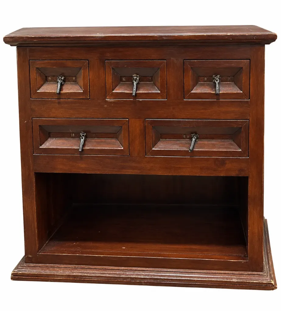 [2297321.200] Velador de madera con apertura (2297321.200)