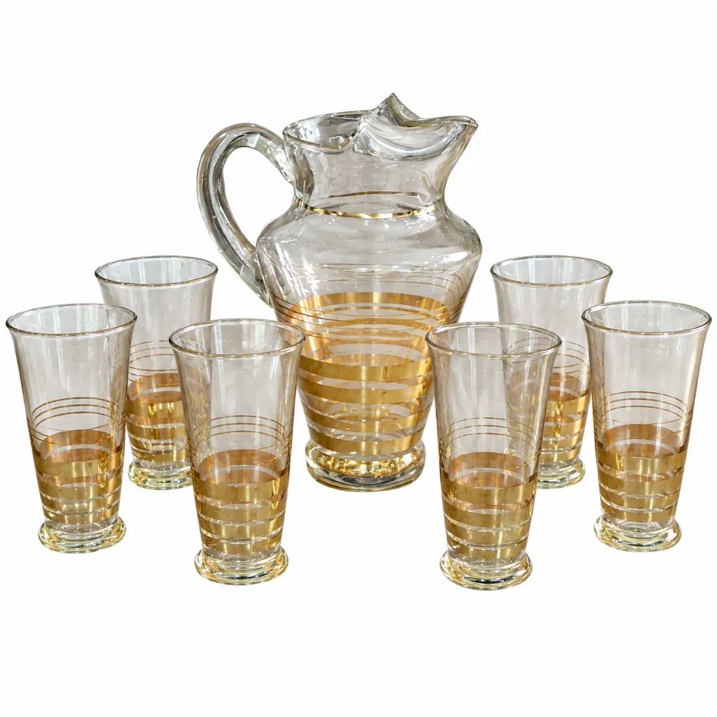 Juego de jarra con 6 vasos (498696.300)