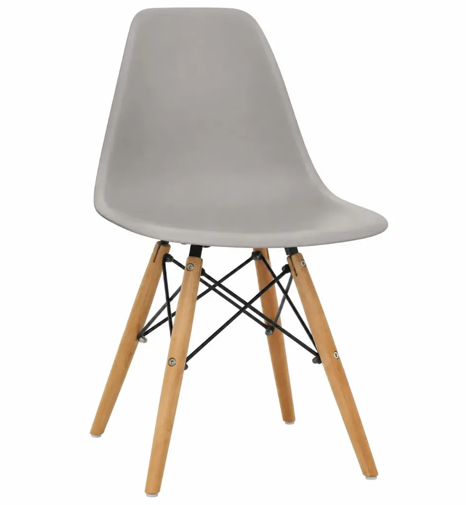 Silla Tipo Eames – Base Madera. Blanca (6744230.200)