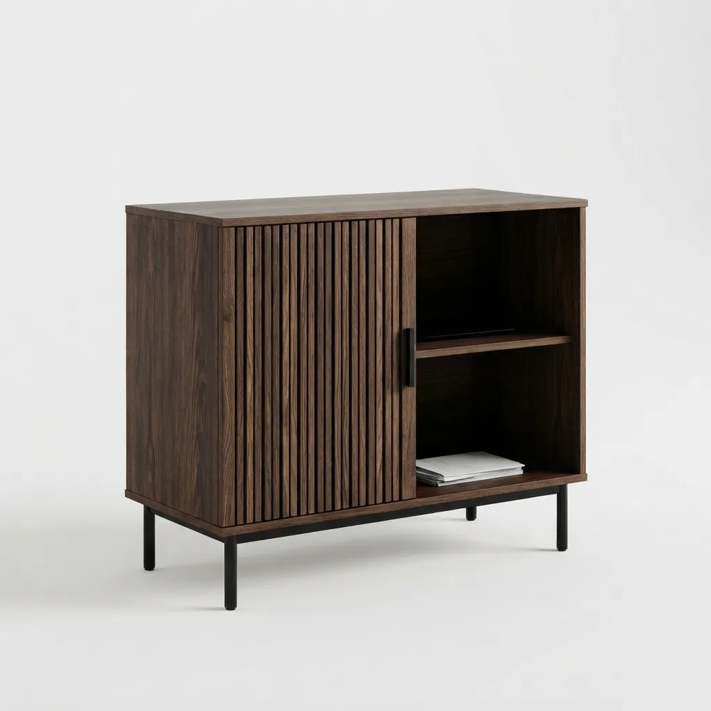 [4914382.600] Mueble para Frigobar de Melamina Estilo Moderno (4914382.600)