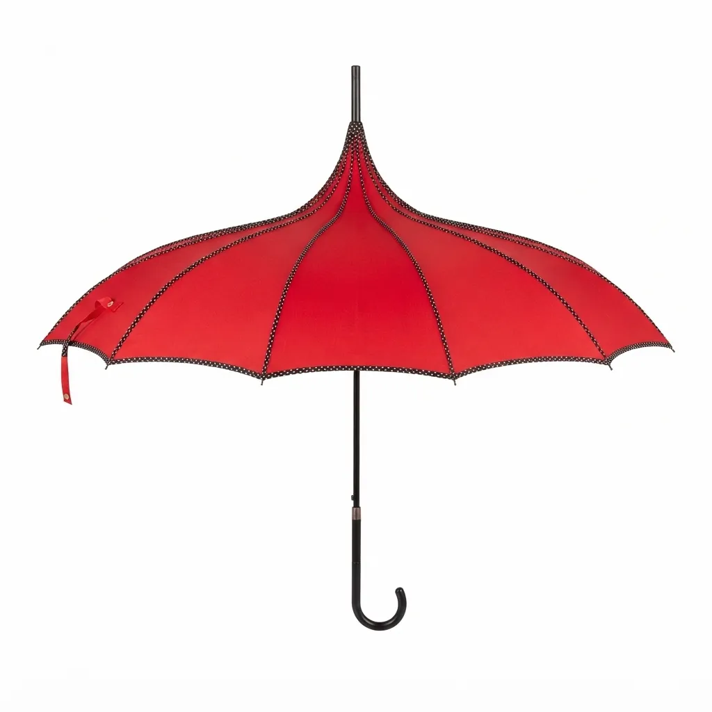 Paraguas de diseño elegante y distintivo tipo pagoda (498696.90)