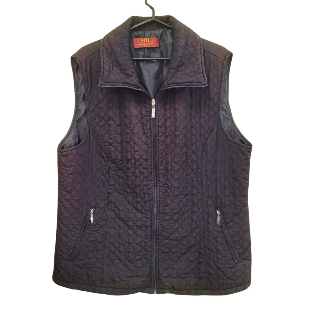 Chaleco de mujer negro/Talla XL - Tmill