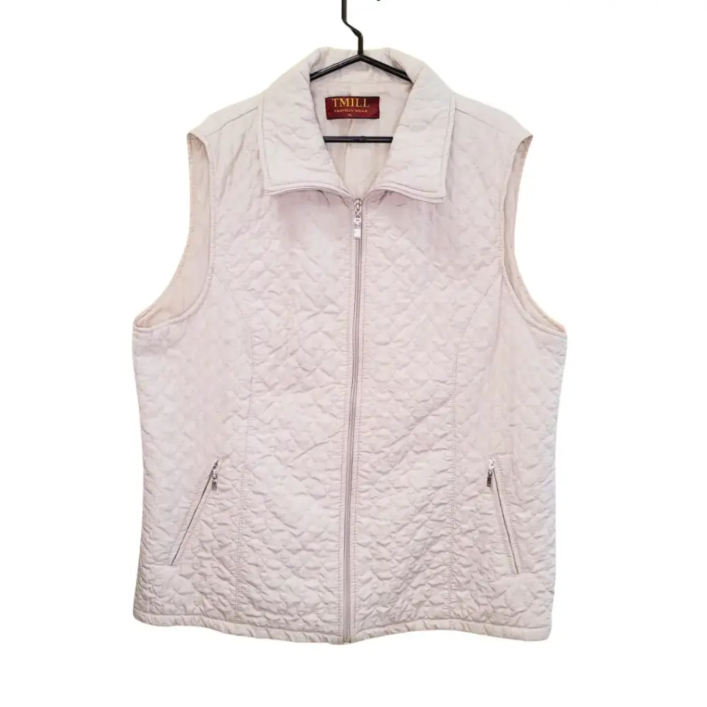 Chaleco de mujer blanco/Talla XL - Tmill 