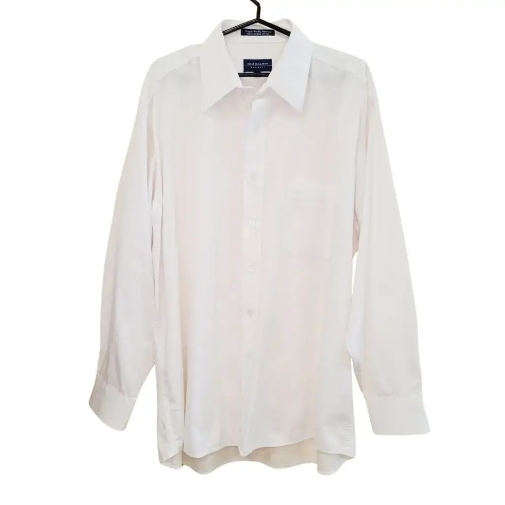 Camisa blanca/Talla L - Oscar de la Renta