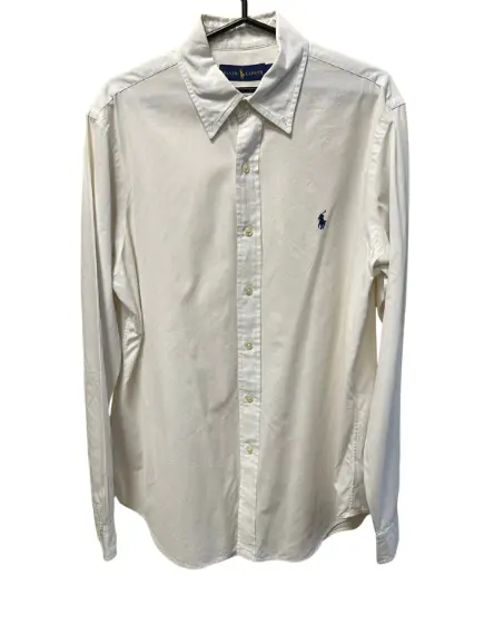 Camisa blanca para hombre. Talla M - Ralph Lauren