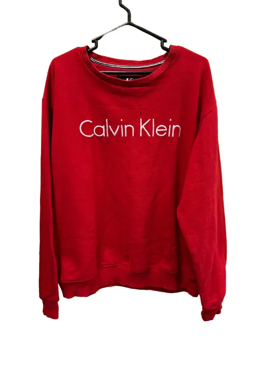 Chompa Roja. Talla L - Calvin Klein