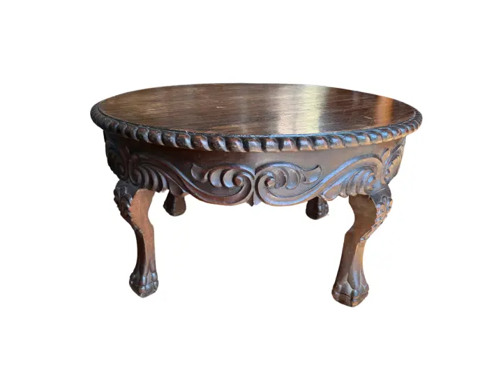 Mesa baja de madera