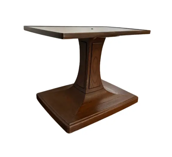 Mesa con rotación de madera