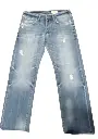 Jean Abercrombie & Fitted Waist Straight Leg  - 33/32