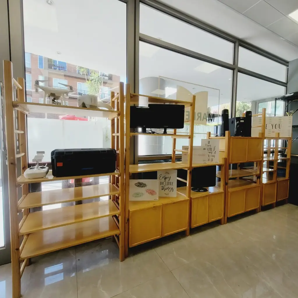 Muebles estantes set de 4