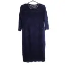 Vestido de maternidad Azul encaje- Talla S  