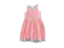 Vestido rosado con transparencia en blanco (Con etiqueta) Cherokee 
