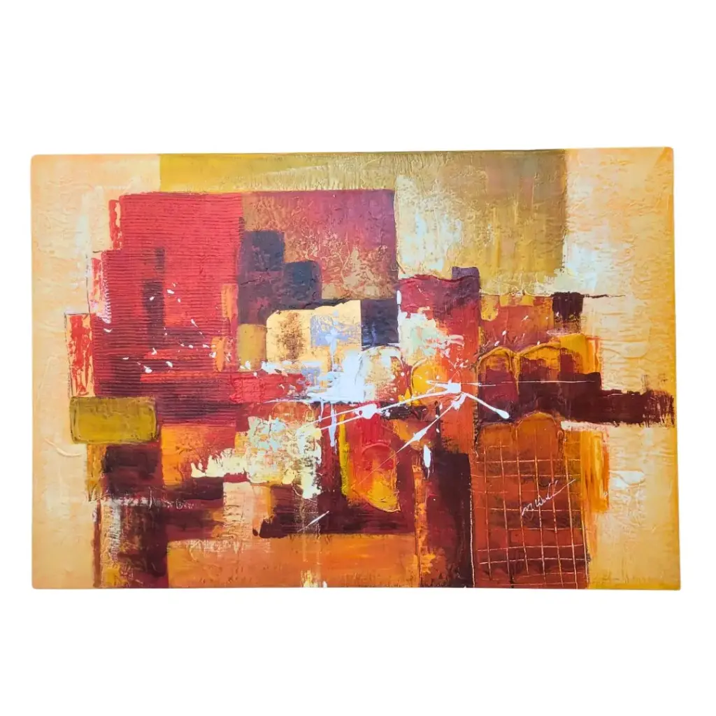 Cuadro abstracto (93cm ancho x 63cm alto)