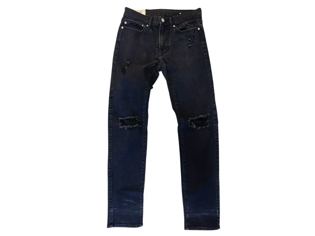 Jean Abercrombie & Fitch (negro) 29/32 Skinny Stretch