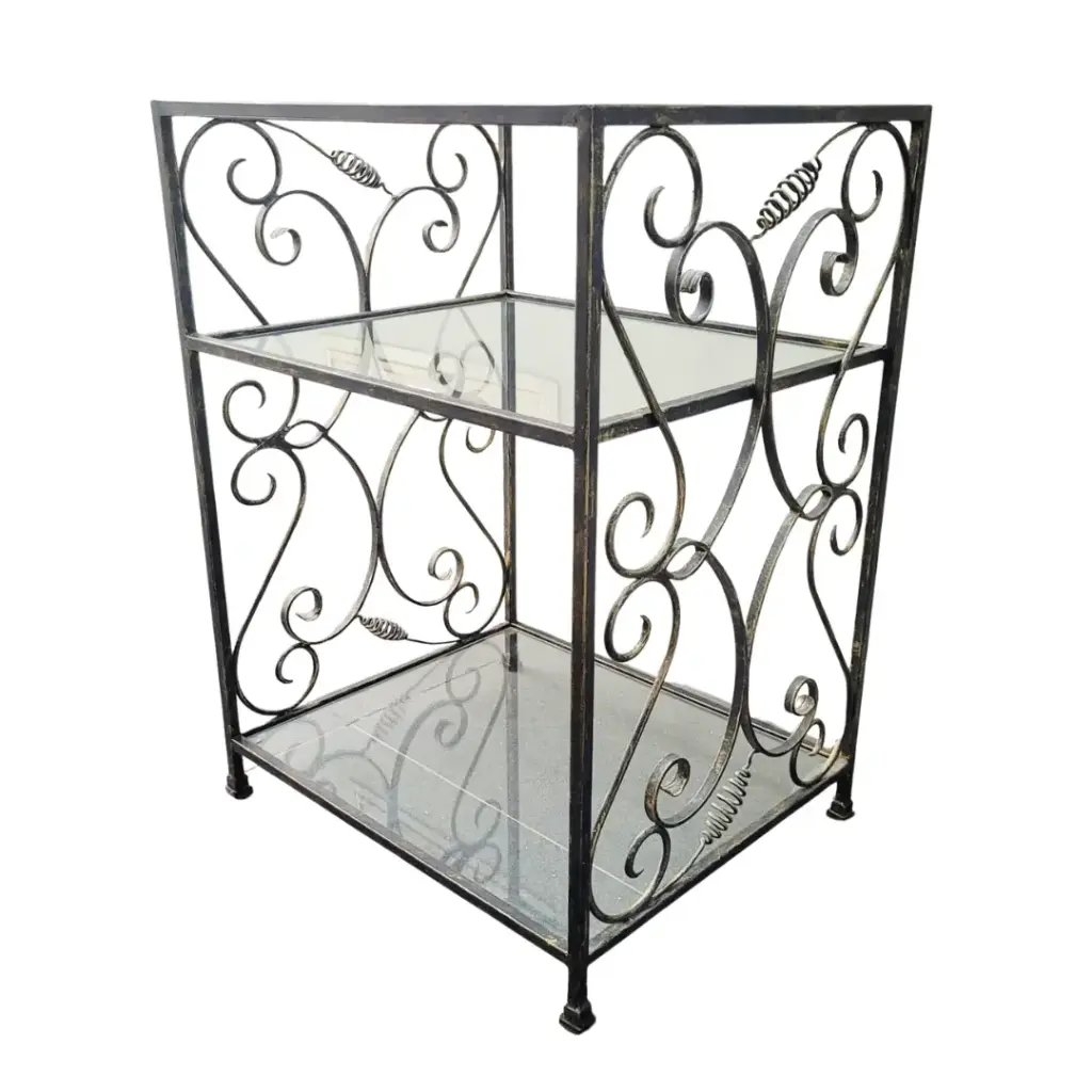 Mesa de hierro forjado - 60 x 50 x 82 cm